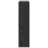 Radiatorafdekking Zwart Eiken 78 x 20 x 82 cm Bewerkt hout 5