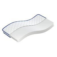 Traagschuimmatras 100x200x17 cm Zacht wit 2