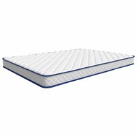 Traagschuimmatras 140x190x17 cm Zacht wit 3