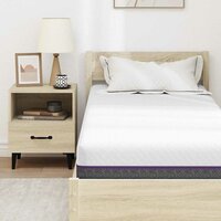 Matras Wit en Grijs 80 x 200 cm Jacquard stof 7