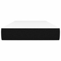 Pocketveringmatras medium 90x190x20 cm stof zwart 3