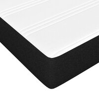 Pocketveringmatras medium 90x190x20 cm stof zwart 5