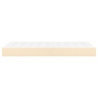Pocketveringmatras medium 90x190x20 cm stof cr&egrave;mekleurig 4