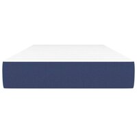 Pocketveringmatras medium 90x200x20 cm stof blauw 3