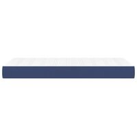 Pocketveringmatras medium 90x200x20 cm stof blauw 4
