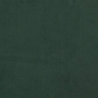Pocketveringmatras medium 90x200x20 cm fluweel donkergroen 6