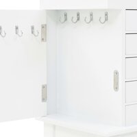 Sieradenkastje vrijstaand wit 7