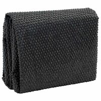 Zwembadfolie solar drijvend 210 cm PE zwart en blauw 2