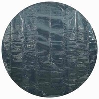 Zwembadfolie solar drijvend 417 cm PE zwart en blauw 4