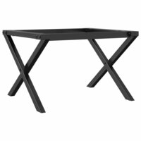 Salontafelpoten X-frame 60x40x38 cm staal 2