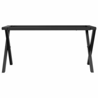 Salontafelpoten X-frame 70x30x43 cm staal 4