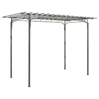 Stalen rozenboog 215 cm 2