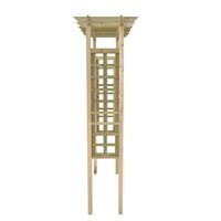 Rozenboog 150x60x204 cm ge&iuml;mpregneerd hout 4