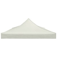 Partytentdak 3x6 m cr&egrave;me 2
