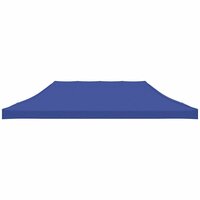 Partytentdak 3x6 m blauw 2