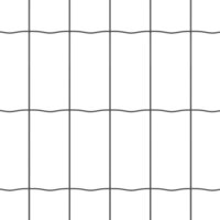 Euro Hek Grijs 0,4 x 10 m PVC-gecoat ijzer 7