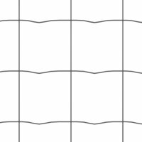 Euro Hek Grijs 0,4 x 10 m PVC-gecoat ijzer 7