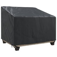 Tuinstoelhoes Zwart 96 x 79 x 74 cm 600D Oxford Stof 3