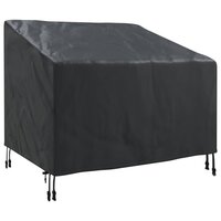 Tuinstoelhoes Zwart 96 x 79 x 74 cm 600D Oxford Stof 2