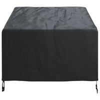 Tuinstoelhoes Zwart 96 x 79 x 74 cm 600D Oxford Stof 7