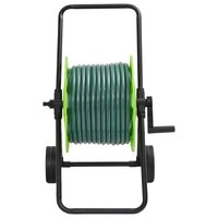 Slanghaspelkar met 30 m slang PVC groen 2