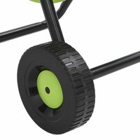 Slanghaspelkar met 30 m slang PVC groen 6