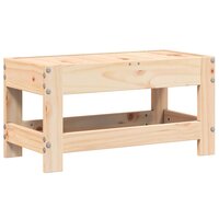 Tuinvoetenbank 62x30x32 cm massief grenenhout 6