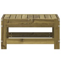 Tuinvoetenbank 62x30x32 cm ge&iuml;mpregneerd grenenhout 4