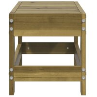 Tuinvoetenbank 62x30x32 cm ge&iuml;mpregneerd grenenhout 5