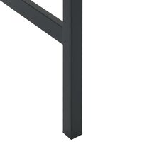 Bartafel 50x50x110 cm gepoedercoat staal zwart 6