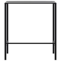 Bartafel 100x50x110 cm gepoedercoat staal zwart 4