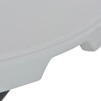Bartafel inklapbaar 80x110 cm HDPE wit 5