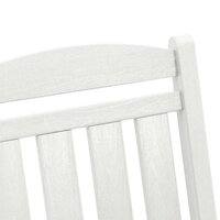 Schommelstoel 3 pcs Wit Polyetheen 9