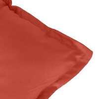 Tuinbankkussen 120x50x7 cm stof gem&ecirc;leerd rood 5