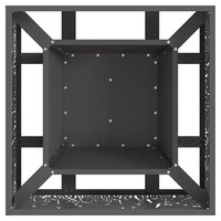 Vuurkorf Zwart 60 x 60 x 30 cm Staal 6