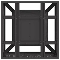 Vuurkorf Zwart 60 x 60 x 30 cm Staal 9