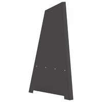 Vuurkorf Zwart 50 x 50 x 95 cm Staal 5