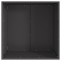 Vuurkorf Zwart 80 x 80 x 43 cm Staal 6