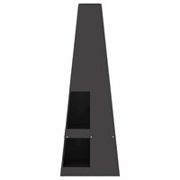 Vuurkorf Zwart 35 x 35 x 100 cm Staal 6