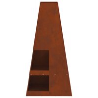 Vuurkorf Bruin 50 x 50 x 100 cm Staal 6