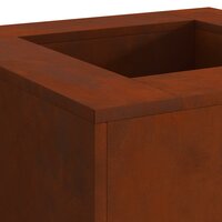 Vuurkorf Bruin 80 x 80 x 40 cm Cortenstaal 8