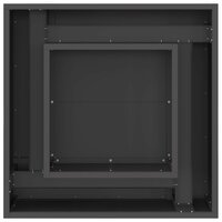 Vuurkorf Zwart 60 x 60 x 30 cm Staal 6
