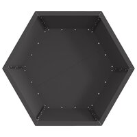 Vuurkorf Zwart 75 x 75 x 28 cm Staal 7