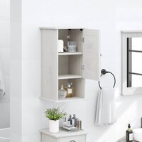 Badkamerkast met plank VIGO Wit en Antiek Wit 37 x 34 x 71,5 cm 4