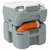Camping Toilet Grijs 41,5 x 36,5 x 42 cm 3