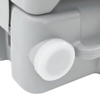 Camping Toilet Grijs 41,5 x 36,5 x 42 cm 6