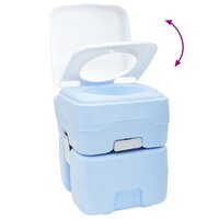 Camping Toilet Blauw 41,5 x 36,5 x 42 cm 9