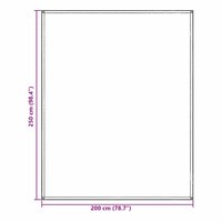 Tenttapijt Blauw en Grijs 200 x 250 cm Polyetheen 9