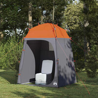 Instant Tent 2-Person Quick-Release met dak Grijs en Oranje 3