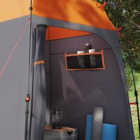 Instant Tent 2-Person Quick-Release met dak Grijs en Oranje 4